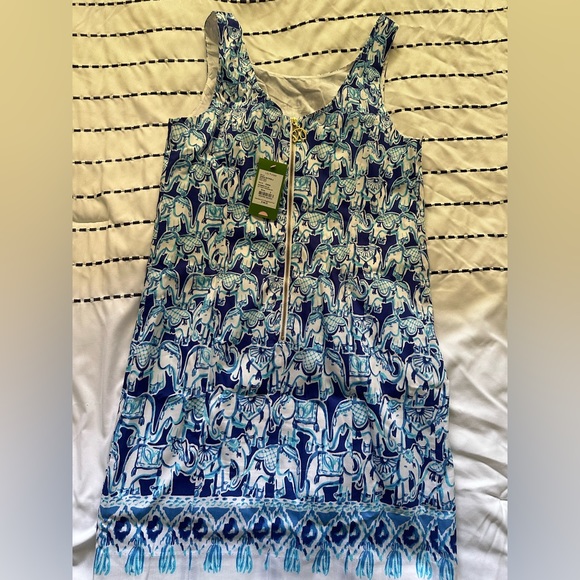 Lilly Pulitzer elephant dress new with tags - Picture 2 of 4
